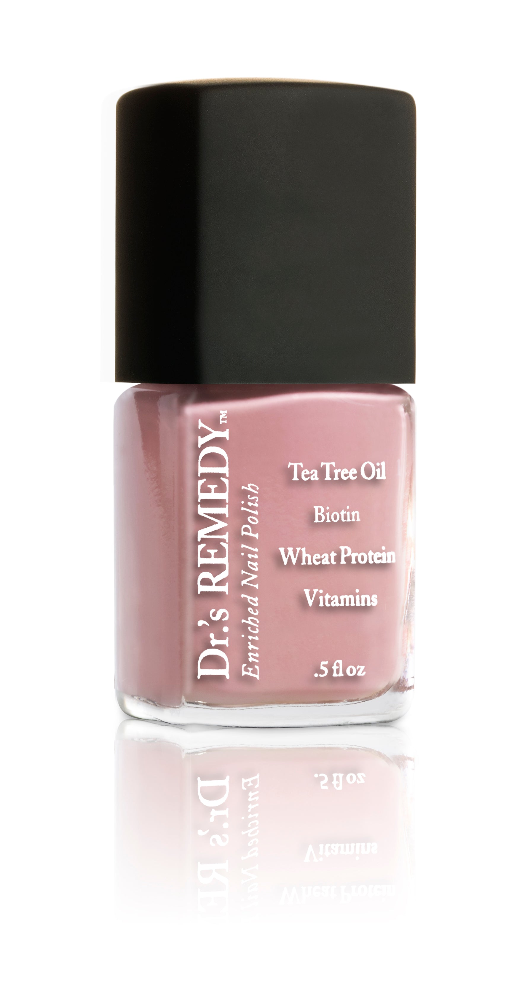 Dr.'s Remedy Breathable Vegan Rose Nail Polish, 0.5 fl oz
