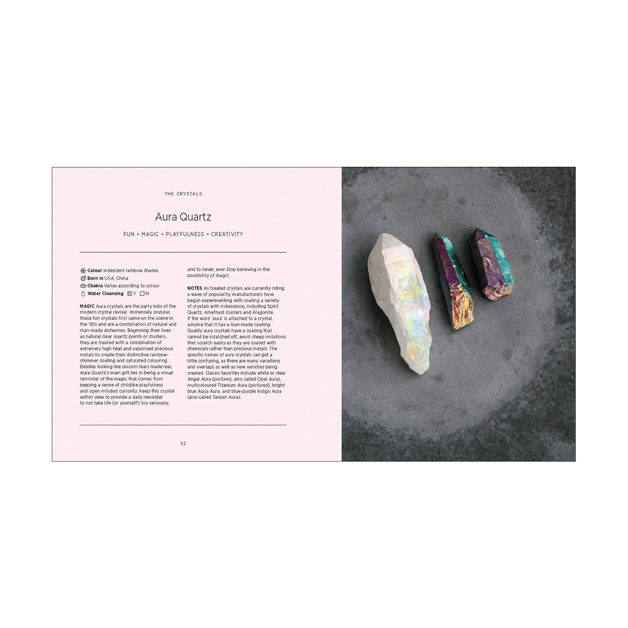 Modern Hardcover Guide: Unveiling the Magic of 50 Crystals for Healing