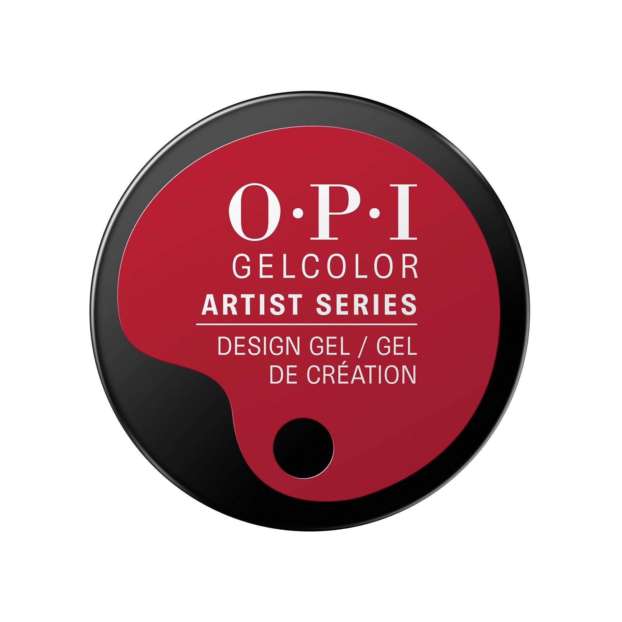 OPI Artist Series Intermixable Single - Coat Red GelColor for Limitless Nail Art