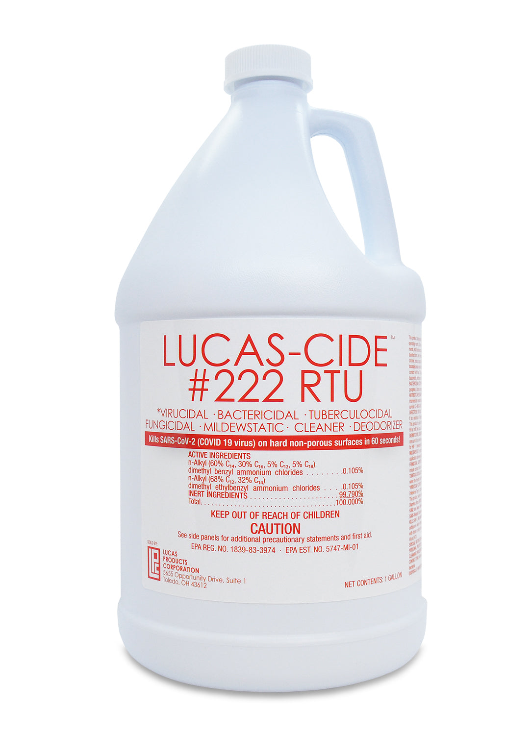 LUCAS-CIDE All-Purpose Ready-to-Use Disinfectant Spray