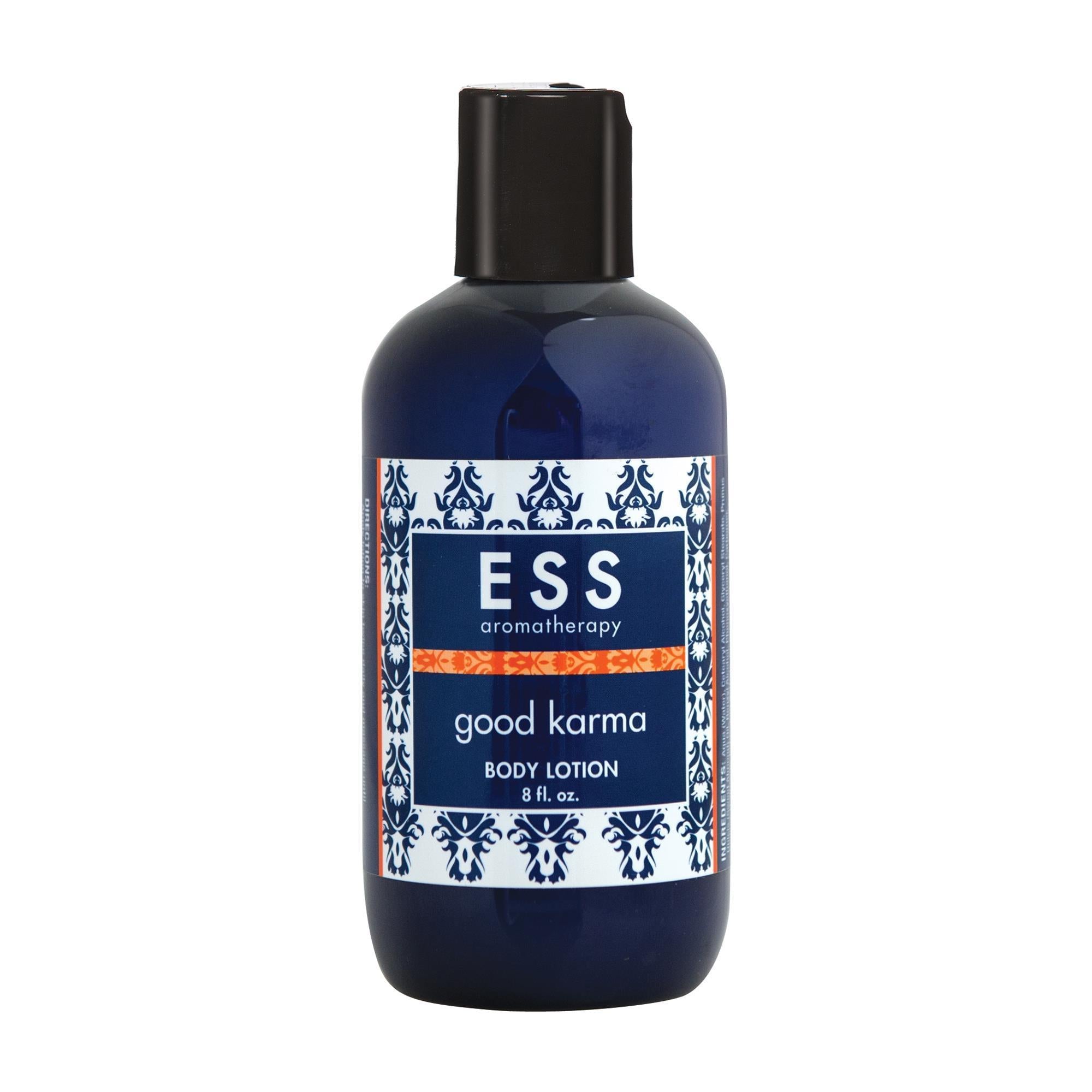 ESS 8oz Good Karma Paraben - Free Body Lotion for Gentle Moisturizing