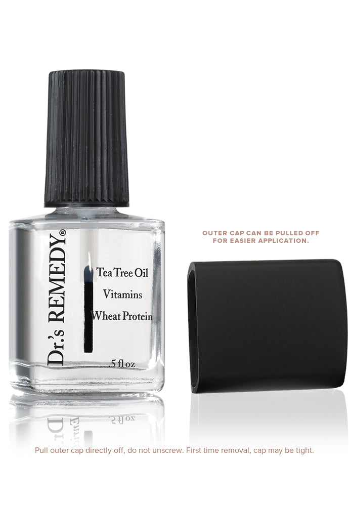 Dr.'s Remedy Bio-Sourced Basic Base Coat Nail Polish for Manicure, 0.5 Fluid Ounce