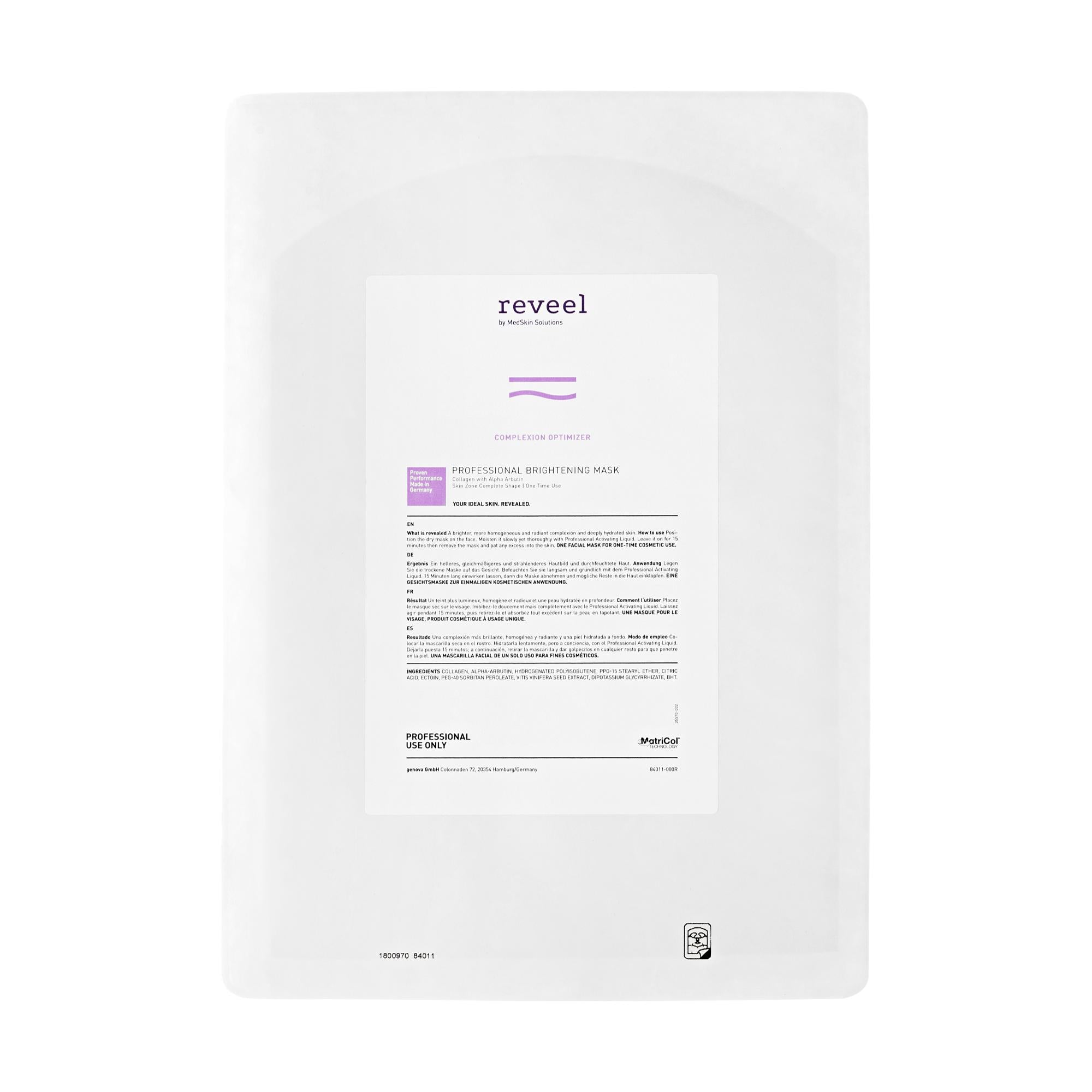 Reveel Collagen-Based Professional Mask for Skin Brightening