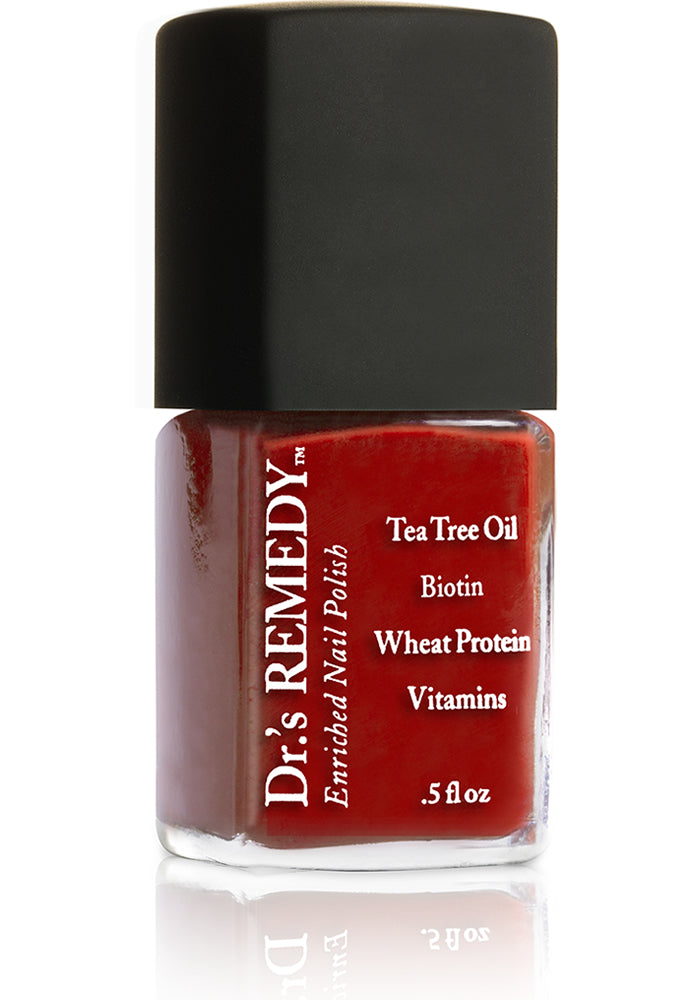 Dr.'s Remedy RESCUE Red Enriched Nail Polish, 0.5 Fluid Ounce