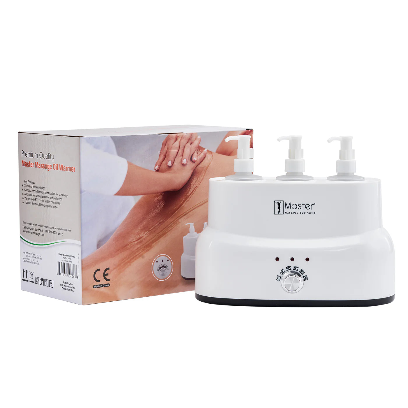Innovative 3-Bottle Massage Oil and Lotion Warmer for Ultimate Comfort