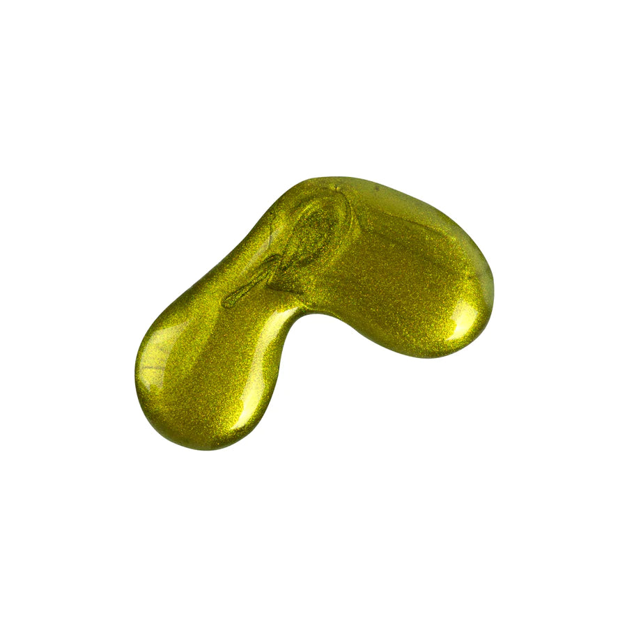 SpaRitual Nourishing Vegan Nail Polish in Acid Green Shade, 0.5 Fluid Ounce