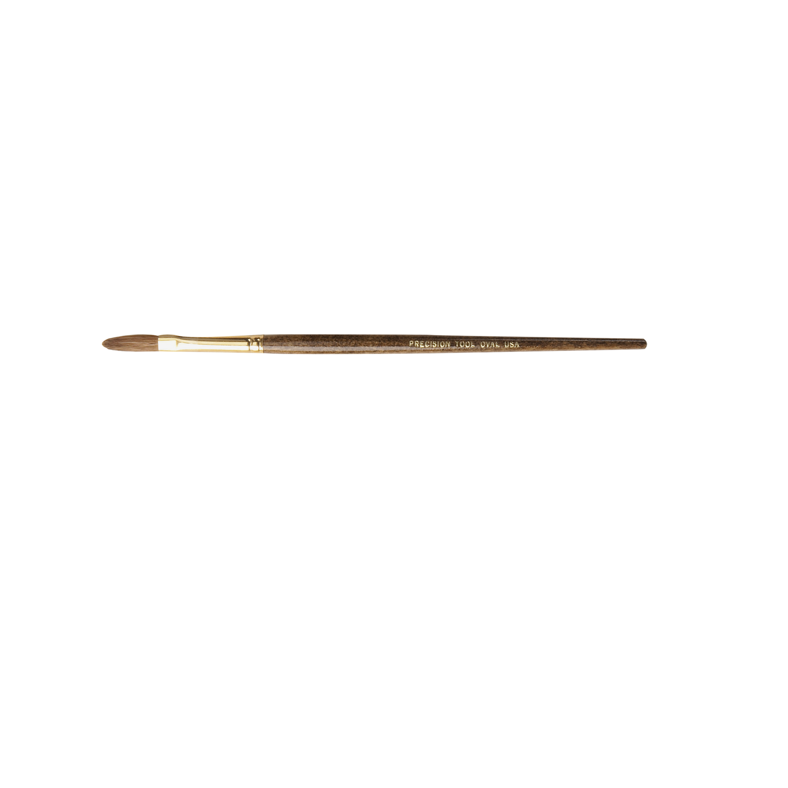 Cuccio Professional Precision Oval-shaped Acrylic Nail Brush, Size 10
