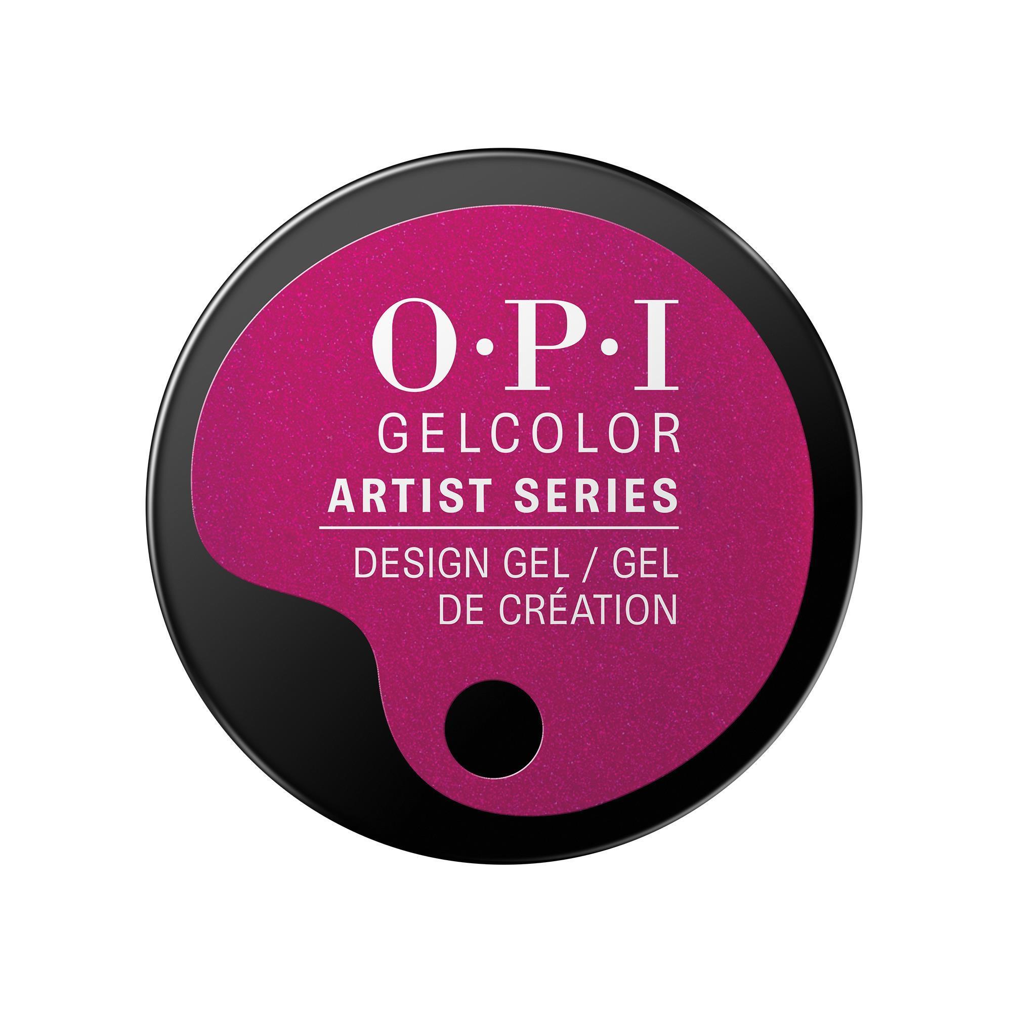 OPI Artist Series Intermixable Single - Coat Red GelColor for Limitless Nail Art