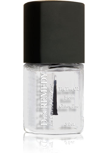 Dr.'s Remedy Bio-Sourced Basic Base Coat Nail Polish for Manicure, 0.5 Fluid Ounce
