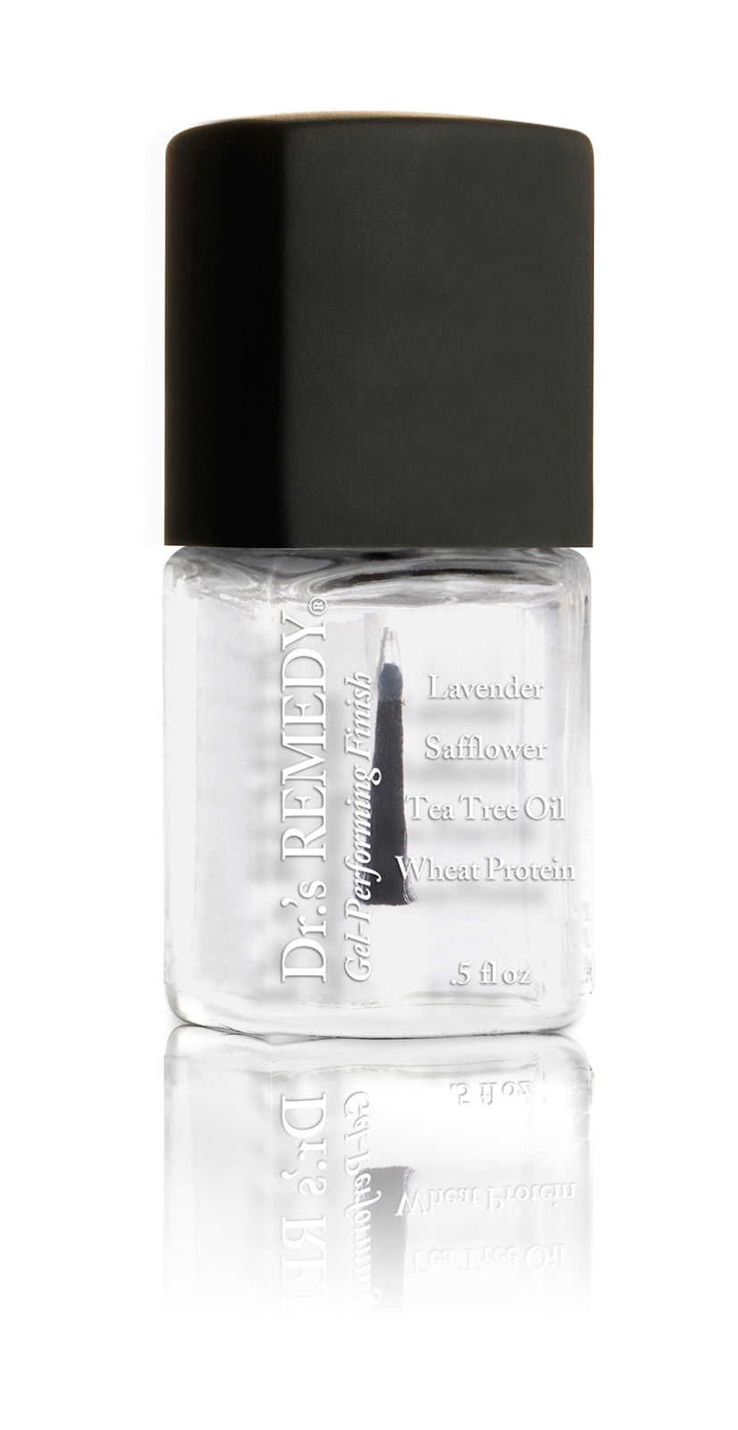 Dr.'s Remedy Professional-Grade CALMING Clear Gel Top Coat, 0.5 fl oz