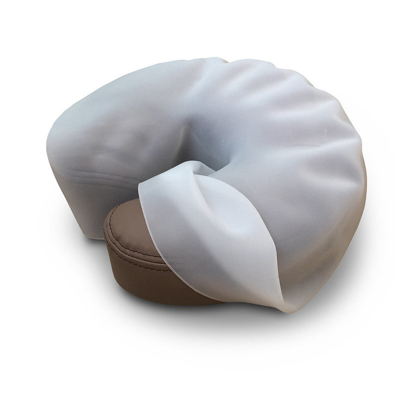 Living Earth Crafts Disinfectable and Reusable Silicone Stretch Guard Face Pillow Cover for Most Industry Standard Crescent Cushions