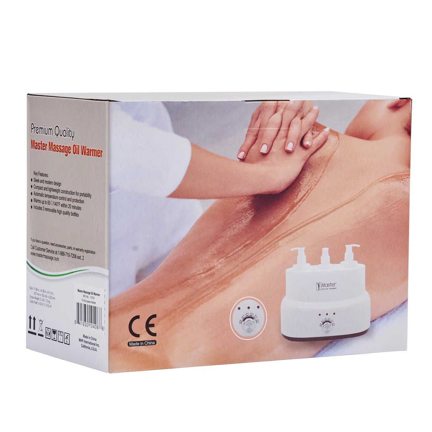 Innovative 3-Bottle Massage Oil and Lotion Warmer for Ultimate Comfort