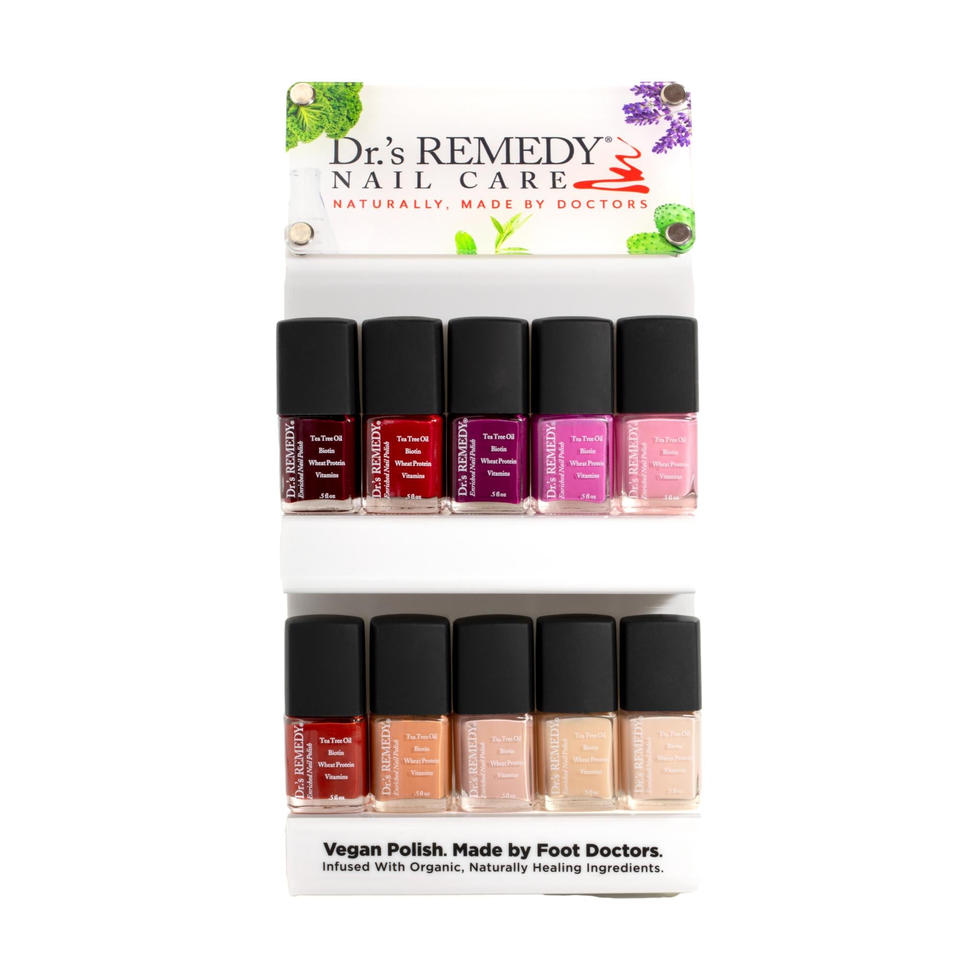 Attractive Dr.'s Remedy Spa Countertop Display for Home Care Products