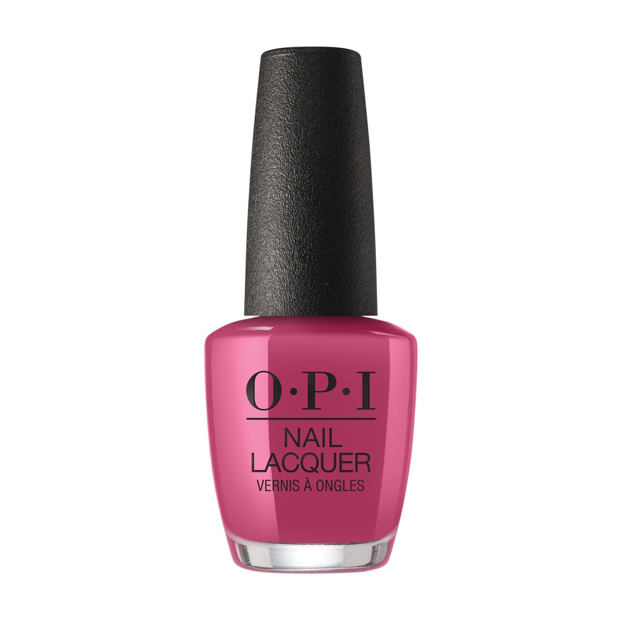 OPI Long - lasting Aurora Berry - red Nail Lacquer from Iceland Collection