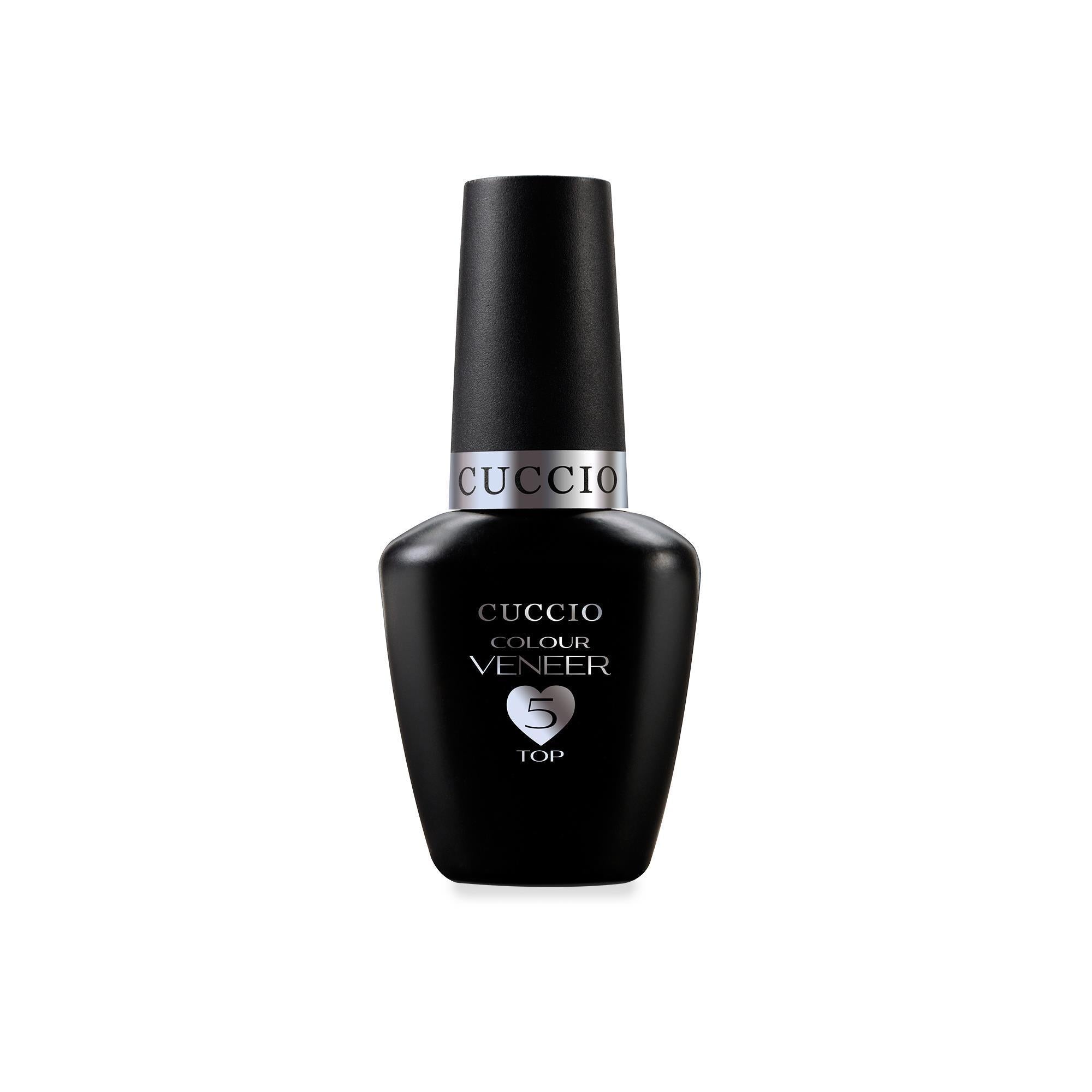 Cuccio Veneer High - Gloss No.5 Top Coat, 0.43 fl oz