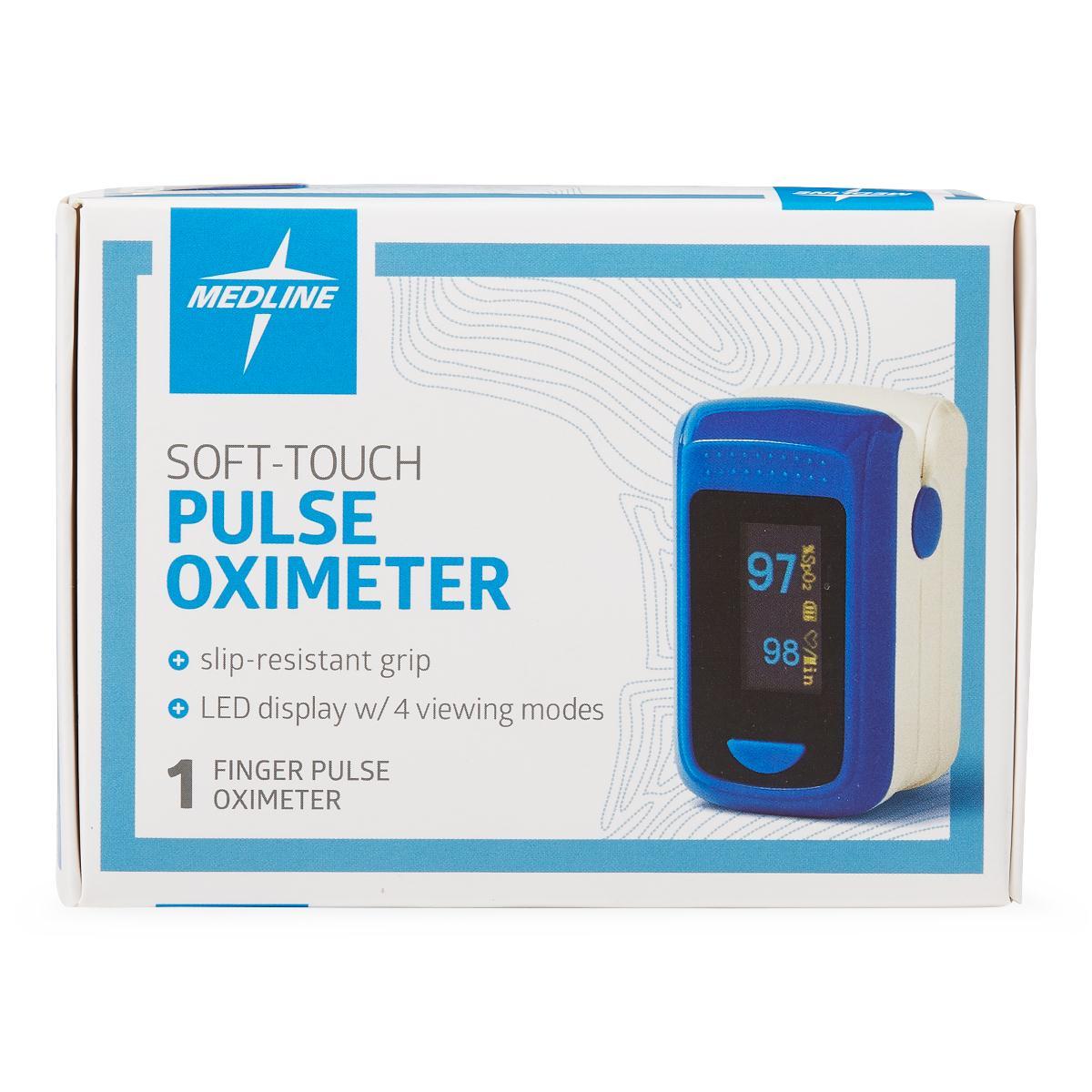 Comfortable Soft-Touch Finger Pulse Oximeter for Precise Readings