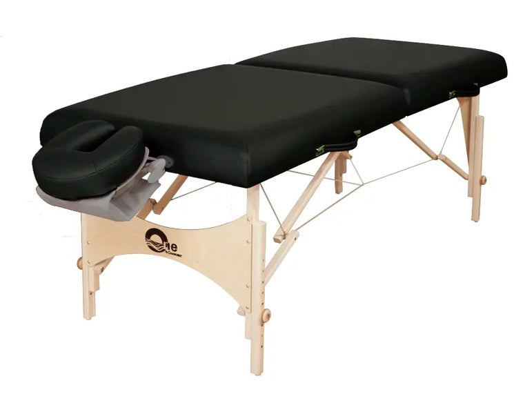Oakworks One Premium Portable Massage Table Package for Budget - Conscious Therapists and Home Use