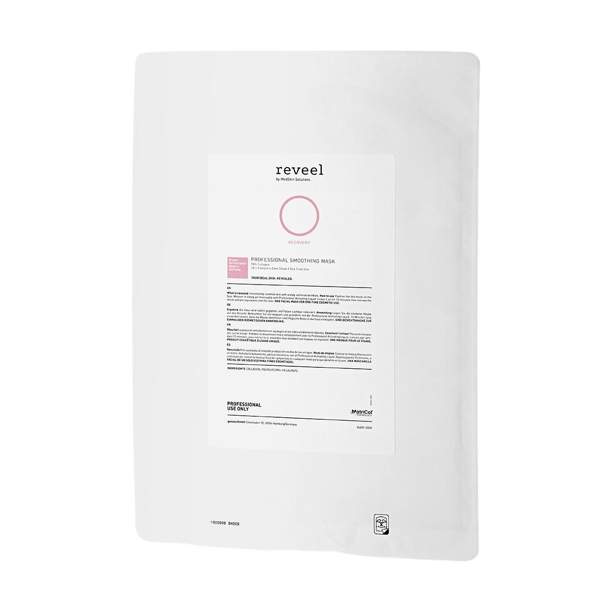 Reveel High - Quality Professional Collagen Facial Smoothing Mask for Sensitive Skin