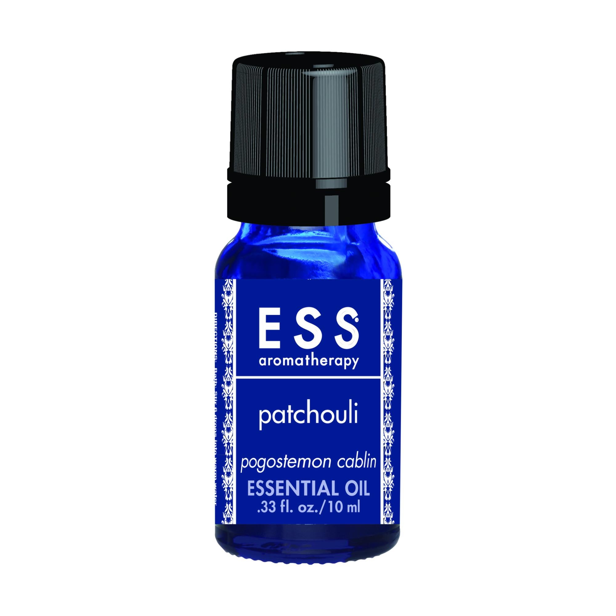 ESS 10 mL Pure Patchouli Essential Oil for Aromatherapy and Spa Use