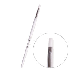 Cuccio Professional Size 6 Nylon Flat Brush for LED/UV Gel Application