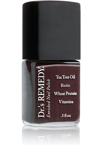 Dr.'s Remedy DESIRE Dark Brown Vegan Nail Polish, 0.5 fl oz