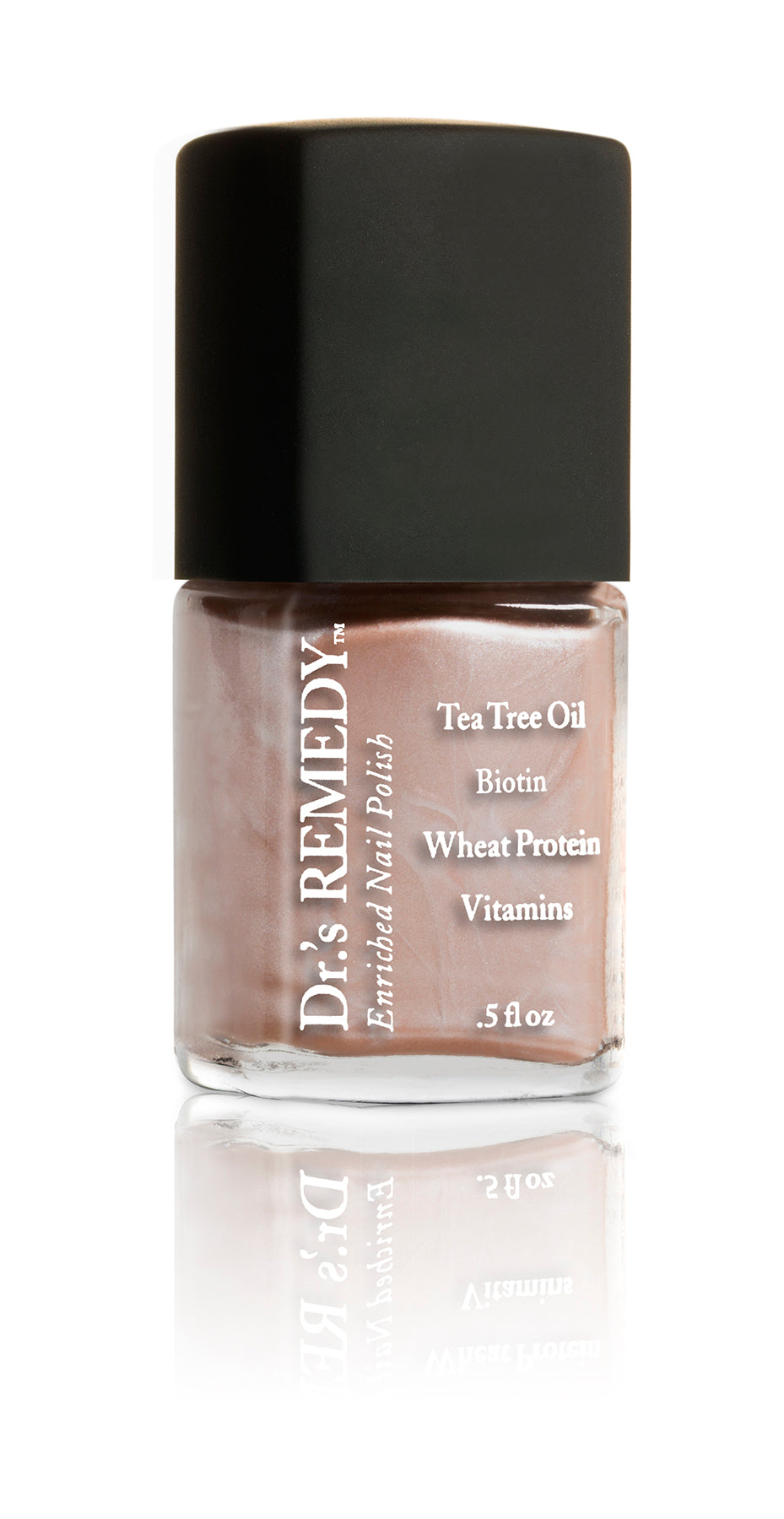 Dr.'s Remedy Breathable Vegan Pink Champagne Nail Polish, 0.5 fl oz