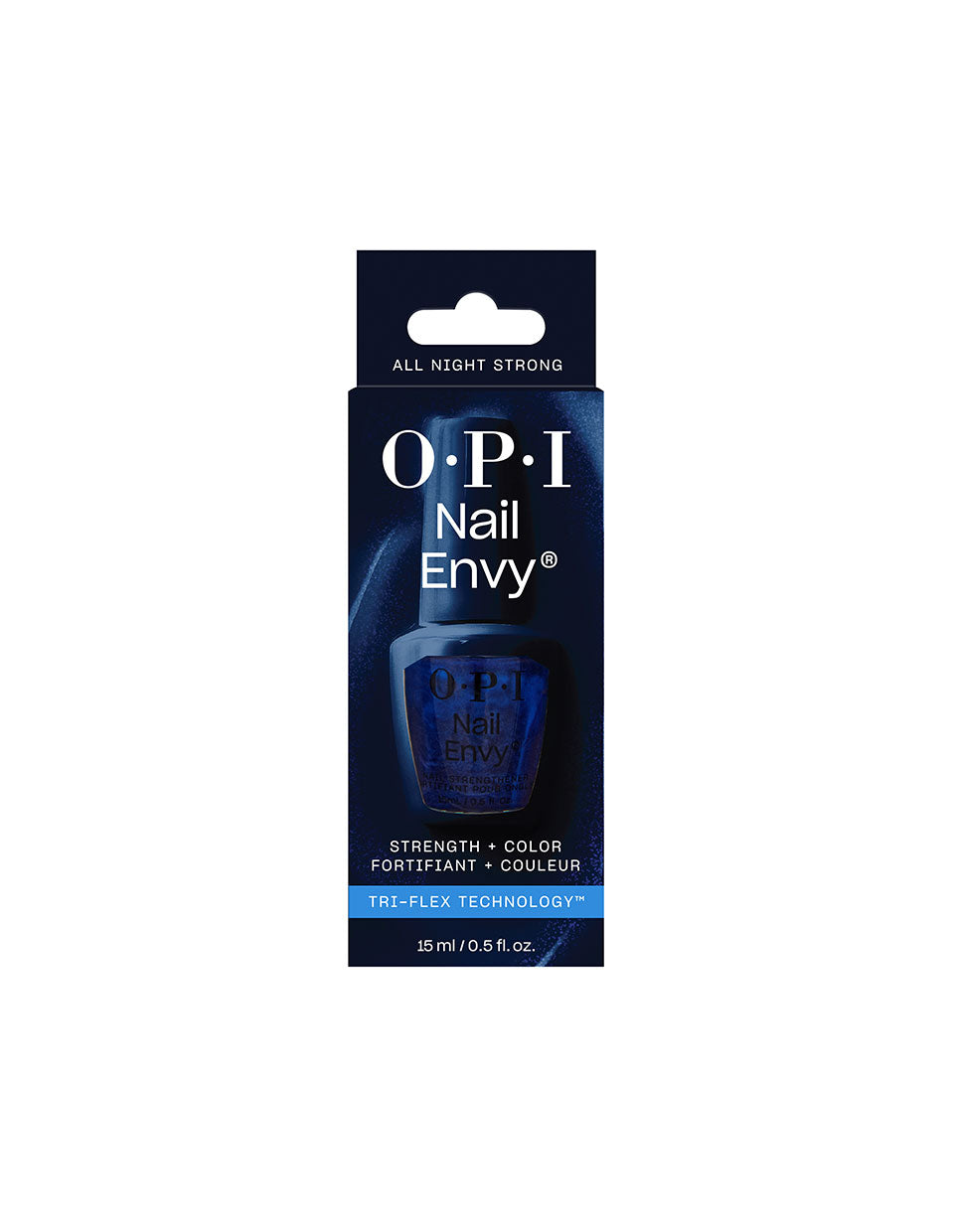 OPI All Night Strong Navy Pearl Nail Envy, 0.5 fl oz