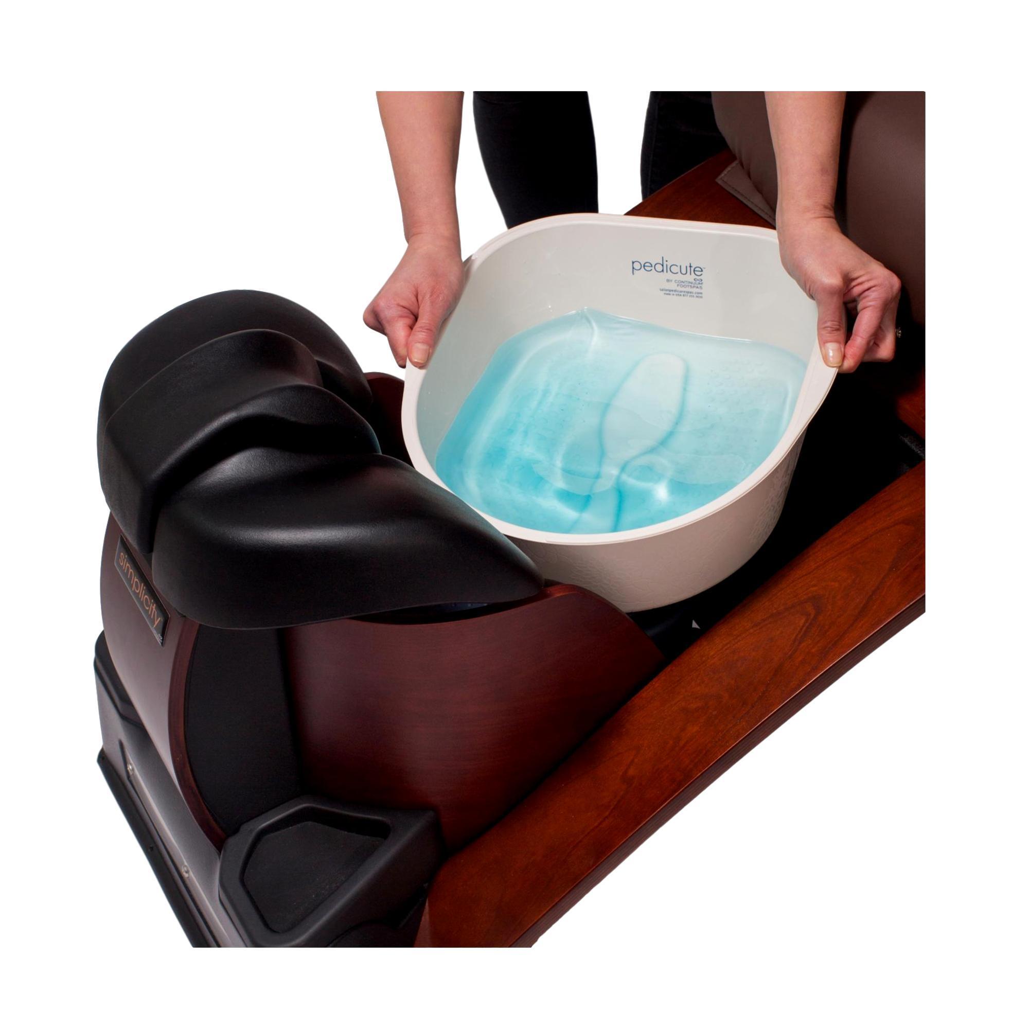 Eco-Friendly Continuum Simplicity LE Pedicure Spa with Multiple Features