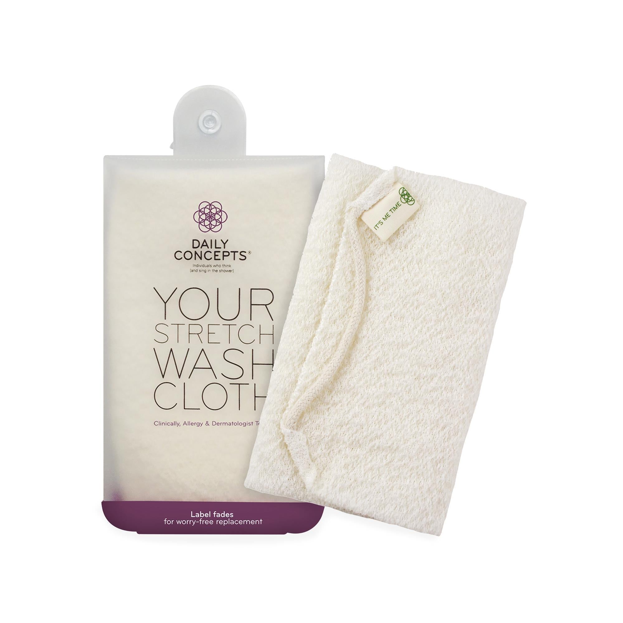 Daily Concepts Versatile Stretchable Wash Cloth for Full-Body Use
