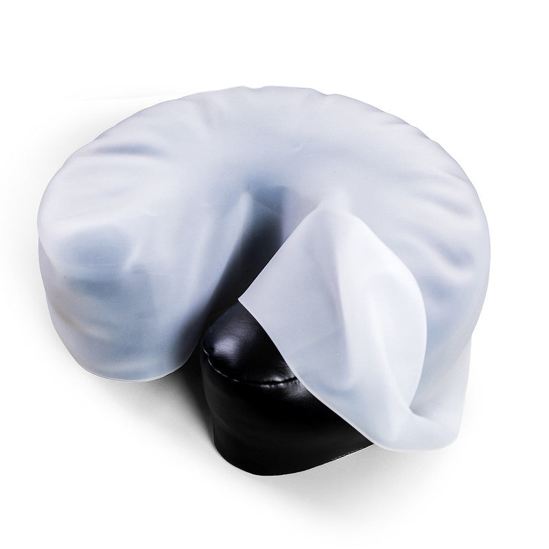 Living Earth Crafts Disinfectable and Reusable Silicone Stretch Guard Face Pillow Cover for Most Industry Standard Crescent Cushions