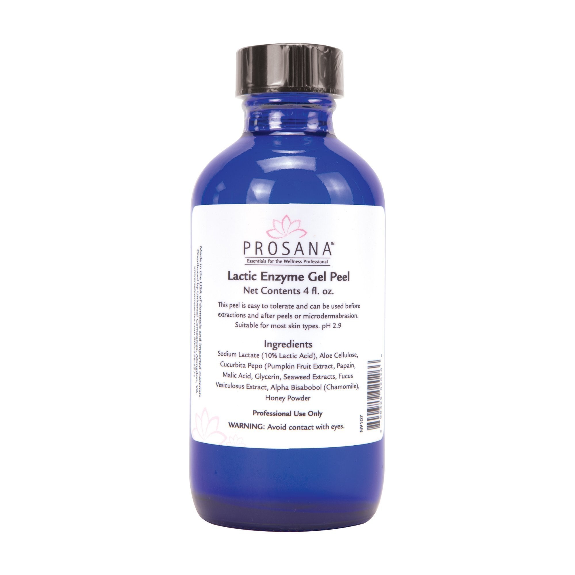 Prosana Professional Lactic Enzyme Gel Peel Treatment, 4 Fluid Ounces