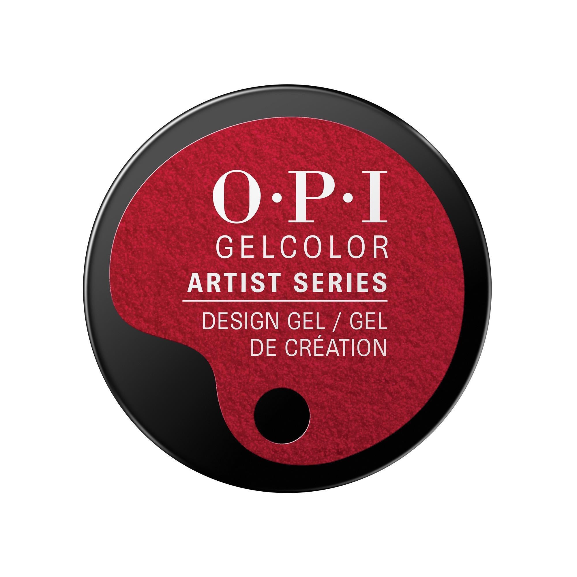 OPI Artist Series Intermixable Single - Coat Red GelColor for Limitless Nail Art