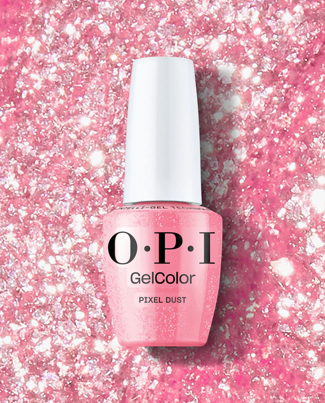 OPI GelColor Pixel Dust - 0.5 fl oz Shimmering Light Pink Polish