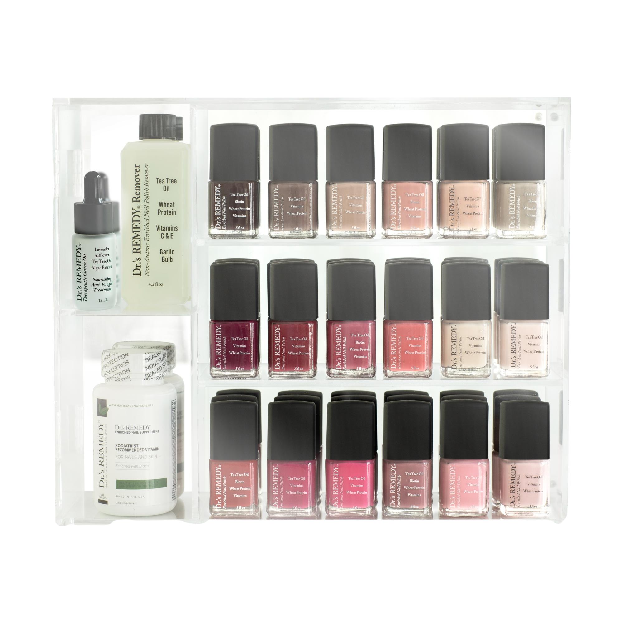 Eye - Catching Dr.'s Remedy Countertop Display Showcase