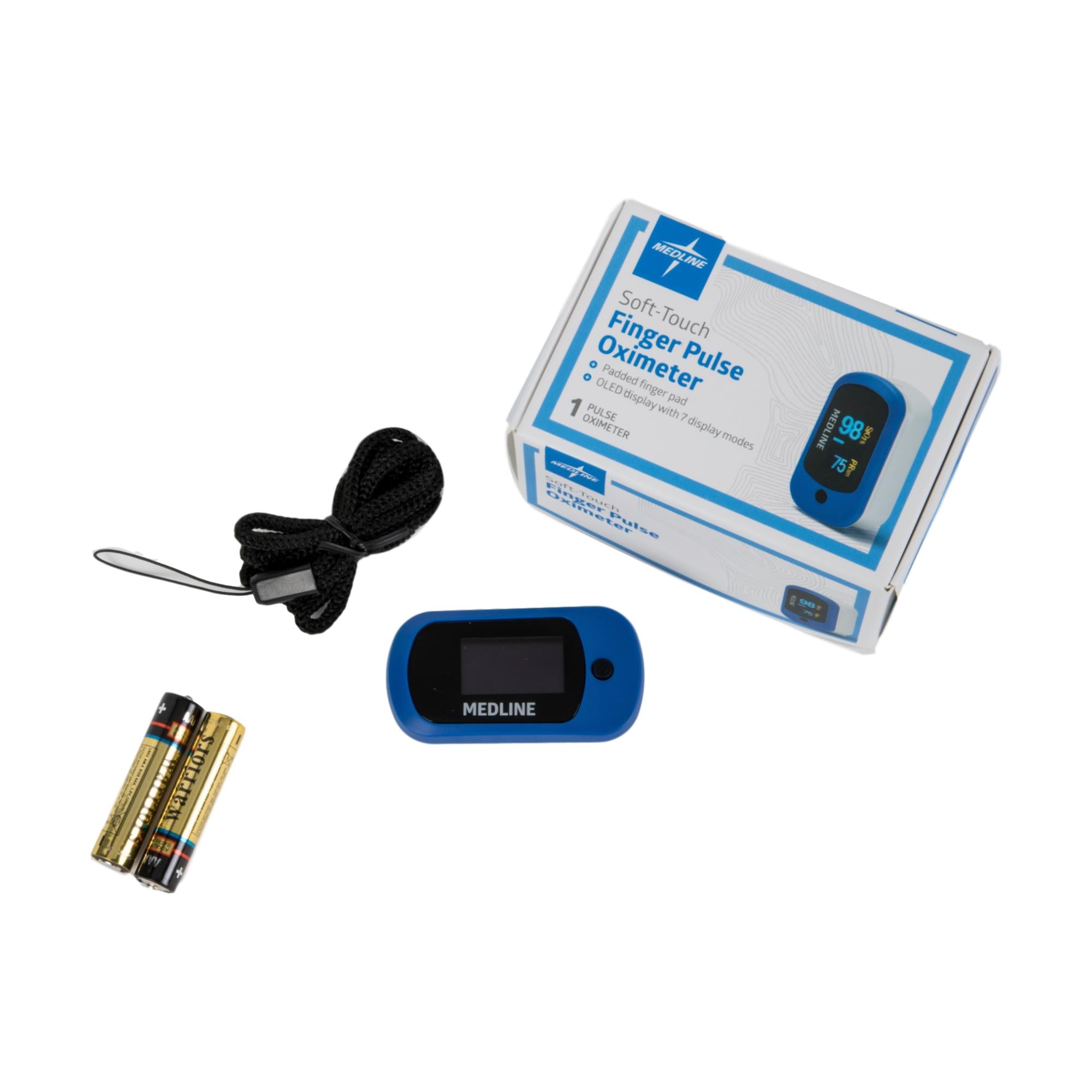 Comfortable Soft-Touch Finger Pulse Oximeter for Precise Readings