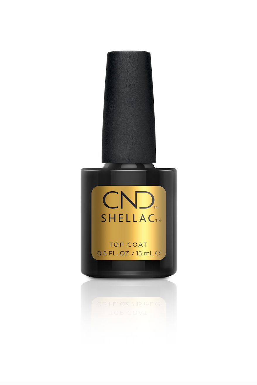 CND Shellac UV Top Coat: Hard, Scratch - Resistant Nail Finish