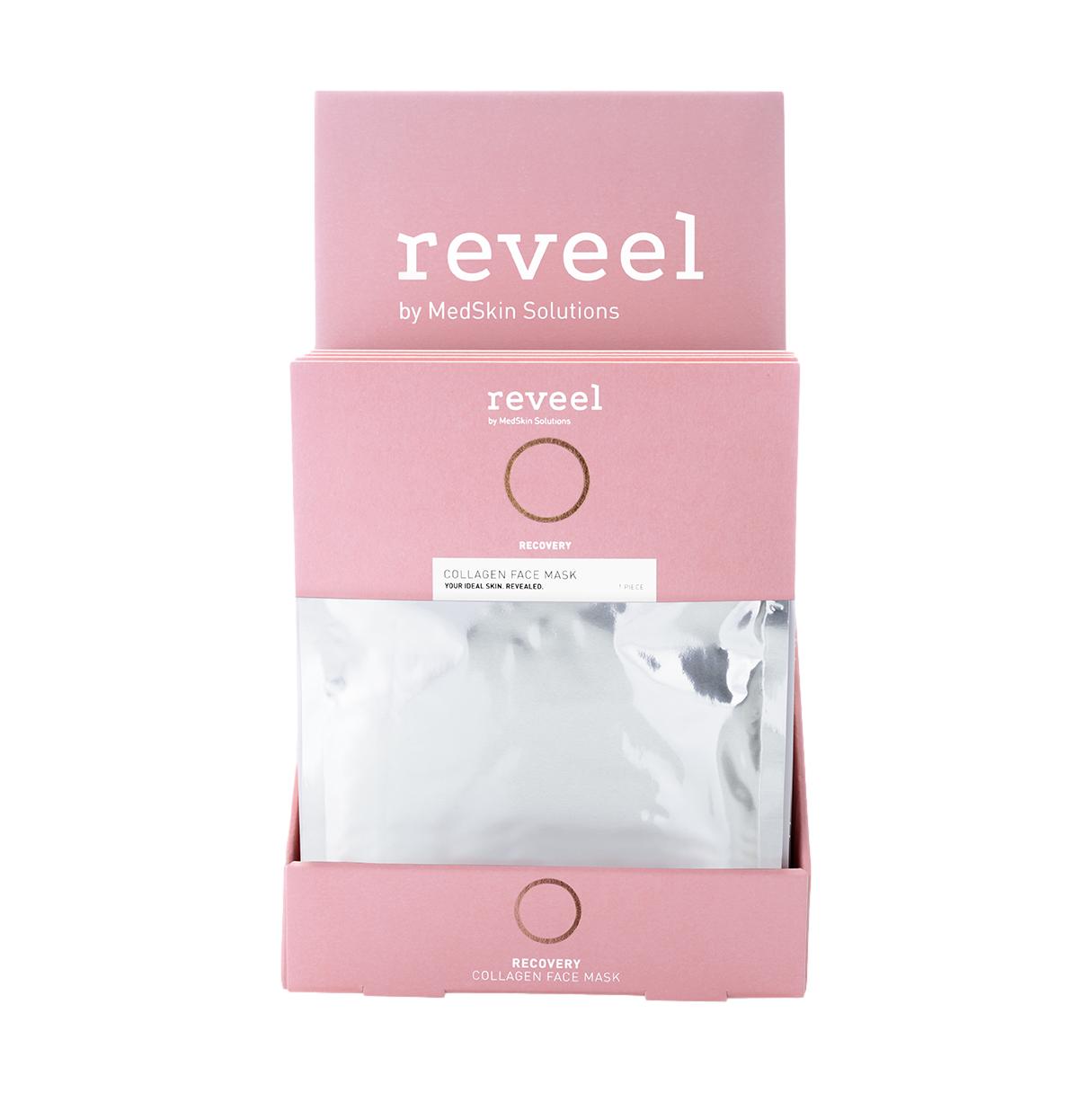 Reveel Restorative Collagen Face Mask, Pack of 8