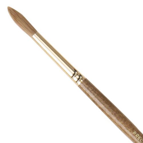 Cuccio Professional Precision Round Acrylic Nail Brush, Size 10