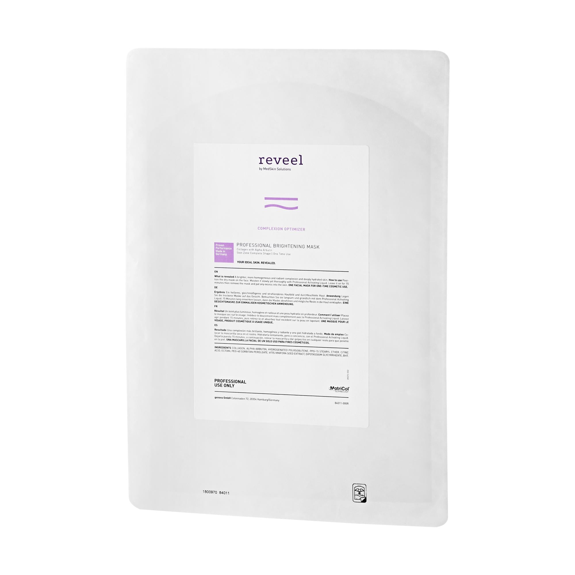 Reveel Collagen-Based Professional Mask for Skin Brightening