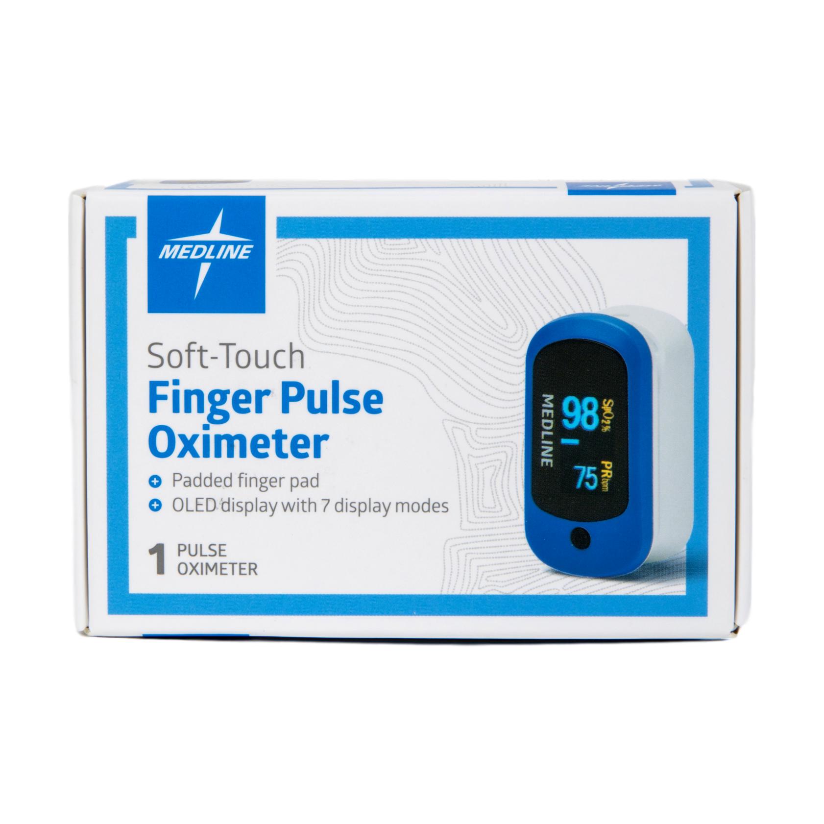 Comfortable Soft-Touch Finger Pulse Oximeter for Precise Readings