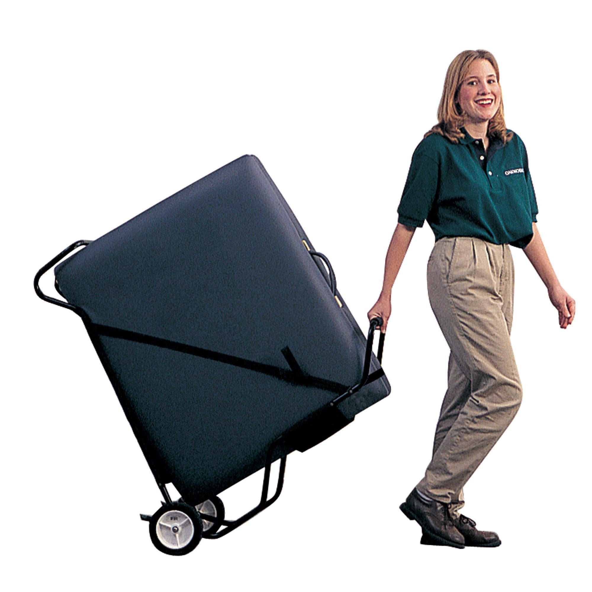 Oakworks Foldable Portable Table Cart with Oversized Wheels