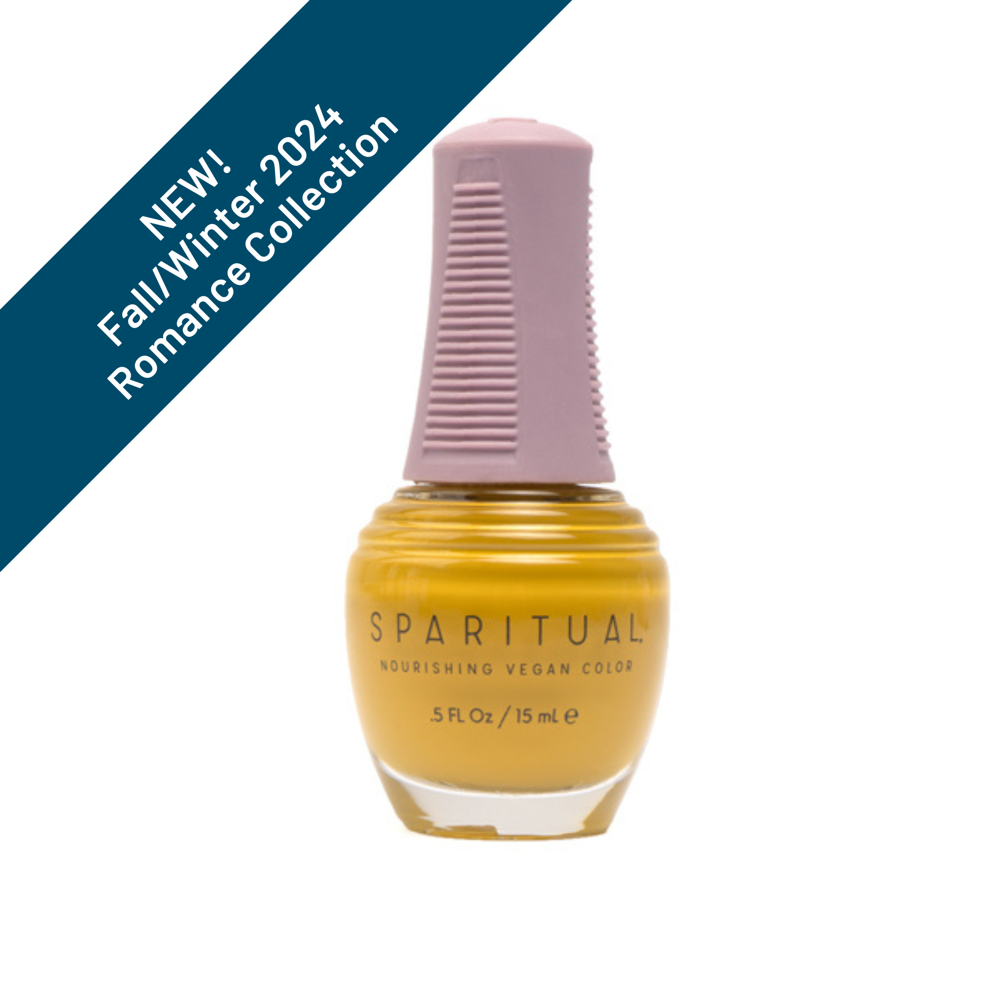 SpaRitual Nourishing Vegan Nail Polish Color, 'O Come With Me' Shade, 0.5 Fluid Ounce