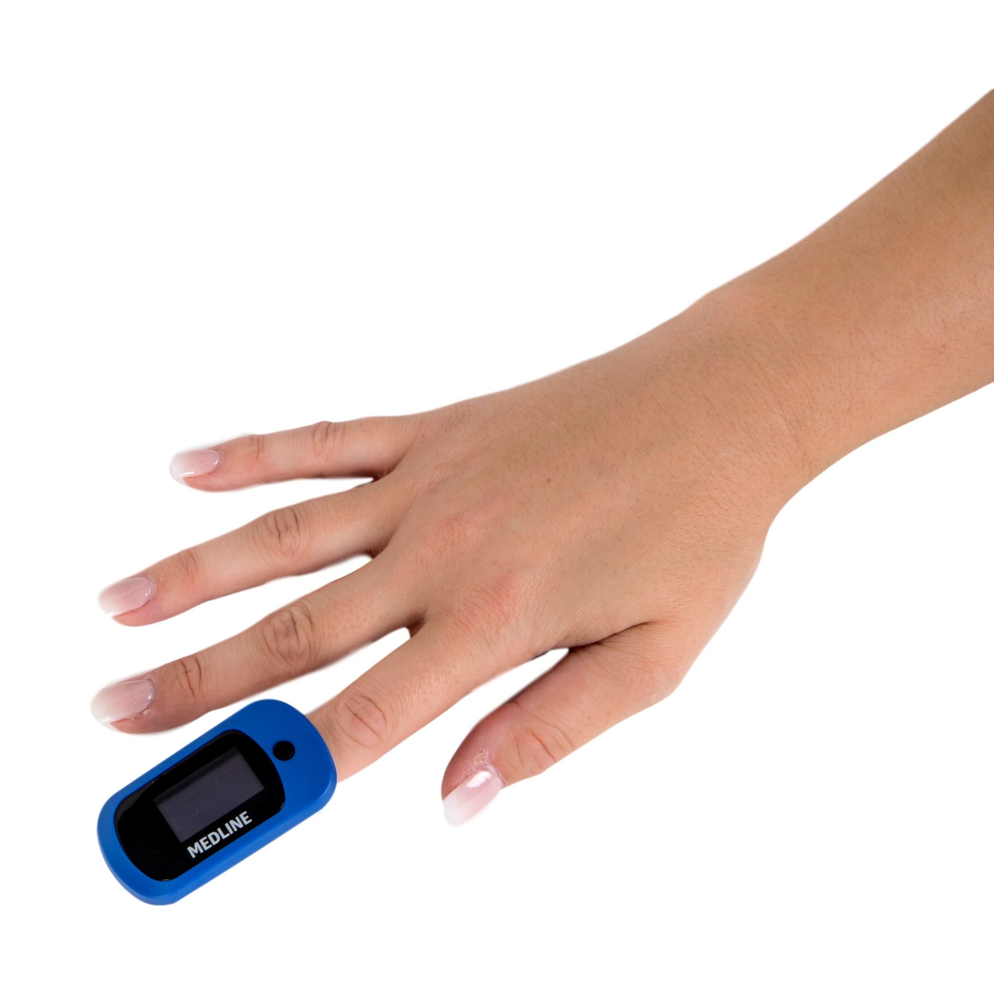 Comfortable Soft-Touch Finger Pulse Oximeter for Precise Readings