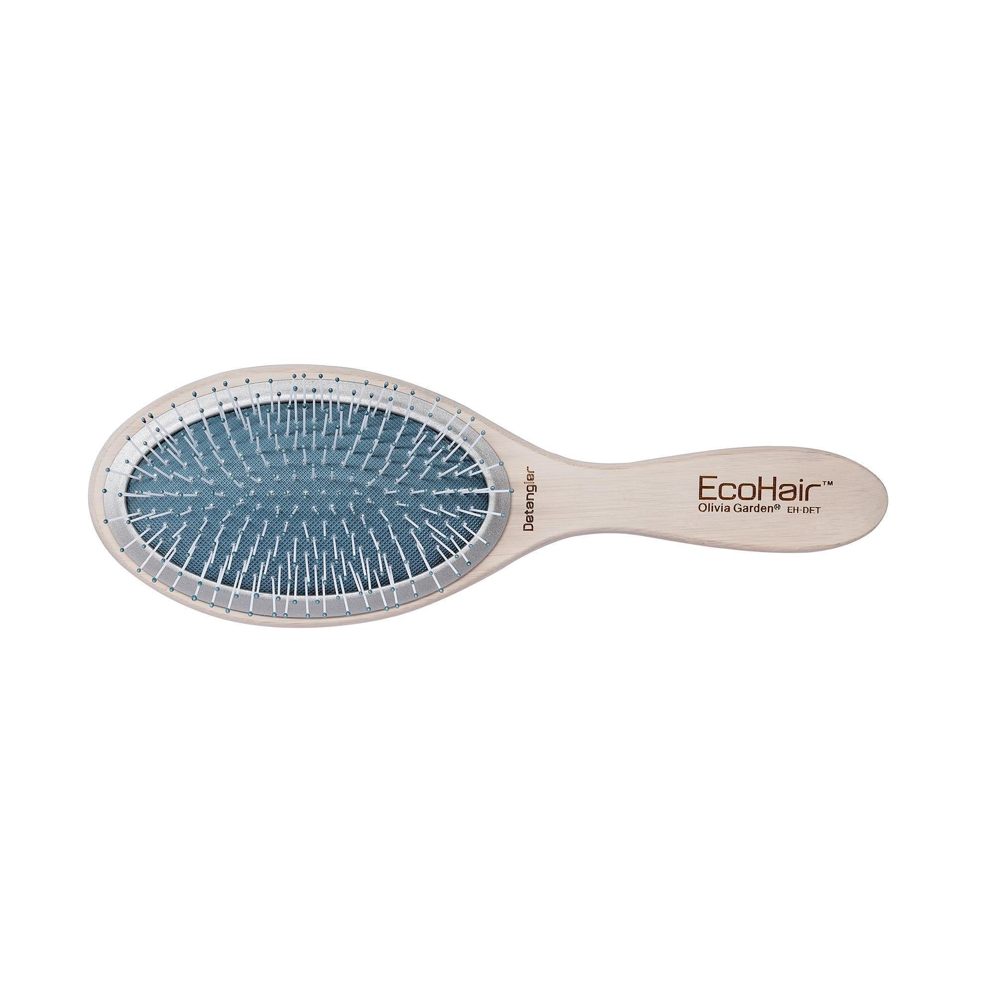 Olivia Garden Eco-Friendly Bamboo Detangler Paddle Brush for All Hair Types