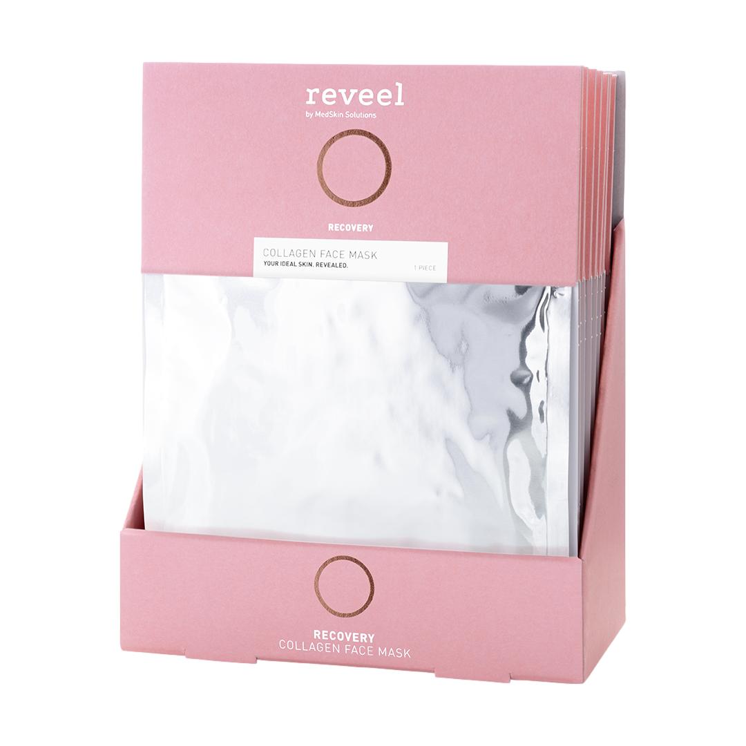 Reveel Restorative Collagen Face Mask, Pack of 8