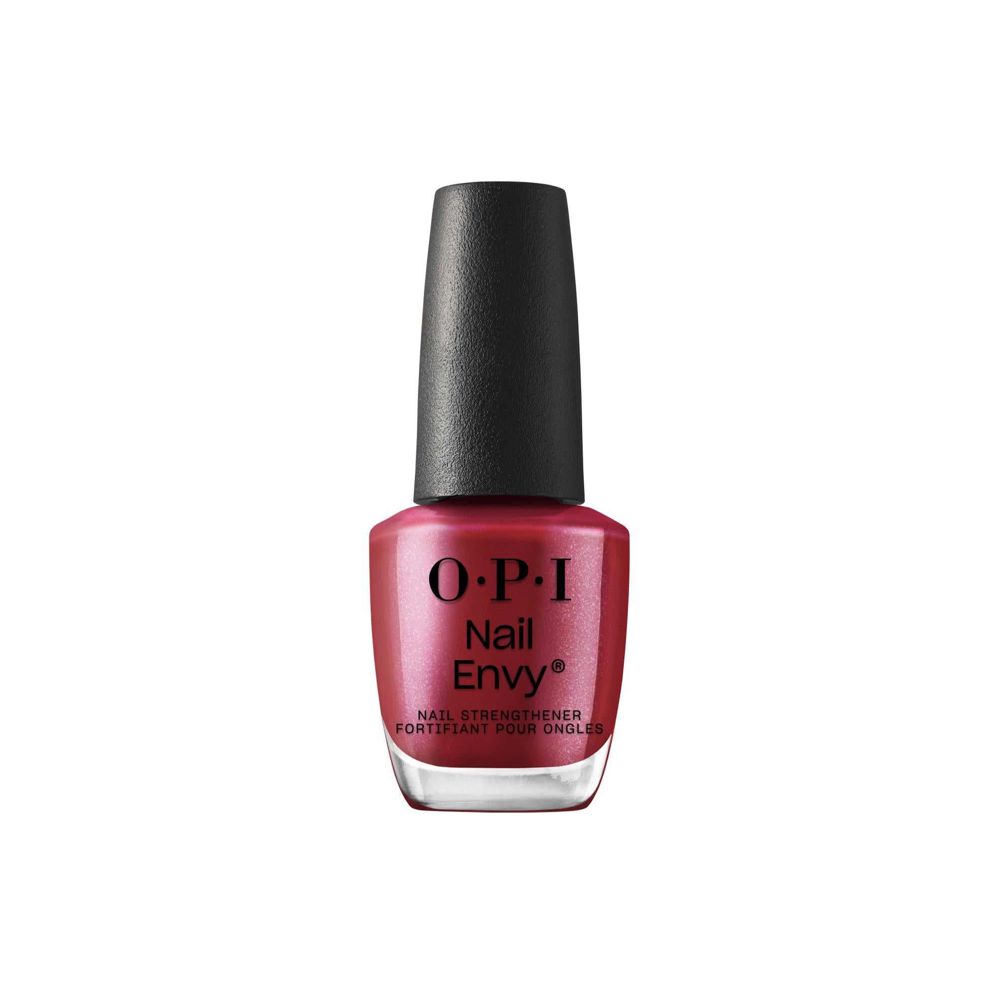 OPI Tough Luv Nail Envy, 0.5 fl oz Dark Red Pearl Nail Strengthener