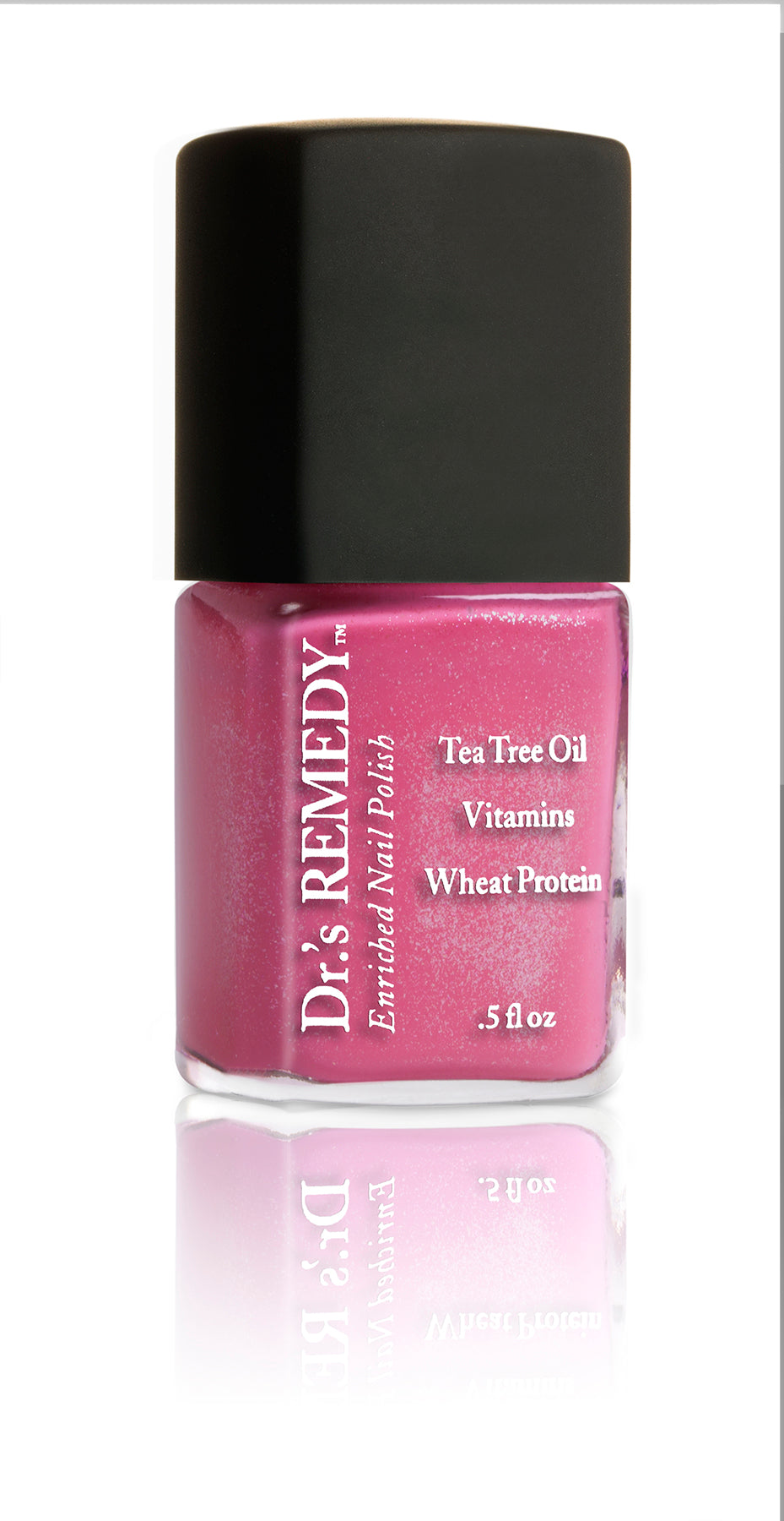 Dr.'s Remedy PLAYFUL Pink Shimmer Nail Polish, 0.5 Fluid Ounce