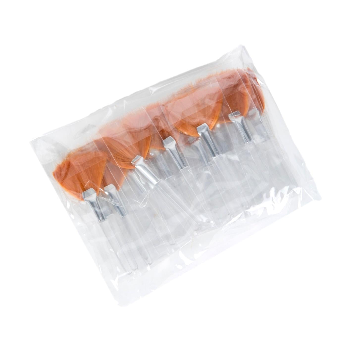 25-Piece 2L Complete Professional Mini Fan-Shaped Mask Brush Set