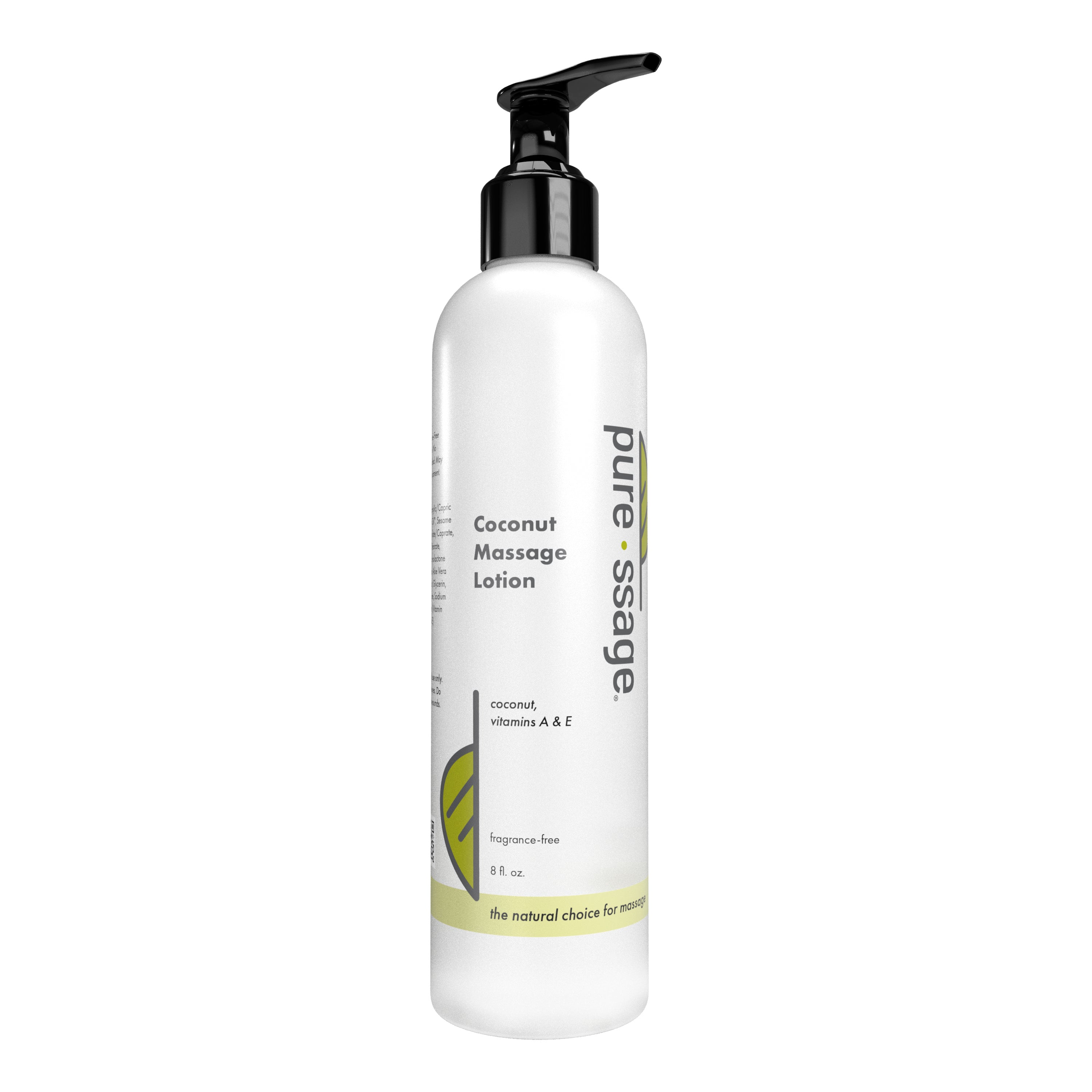 Pure-ssage Lightweight Coconut Massage Lotion for Targeted Hydration