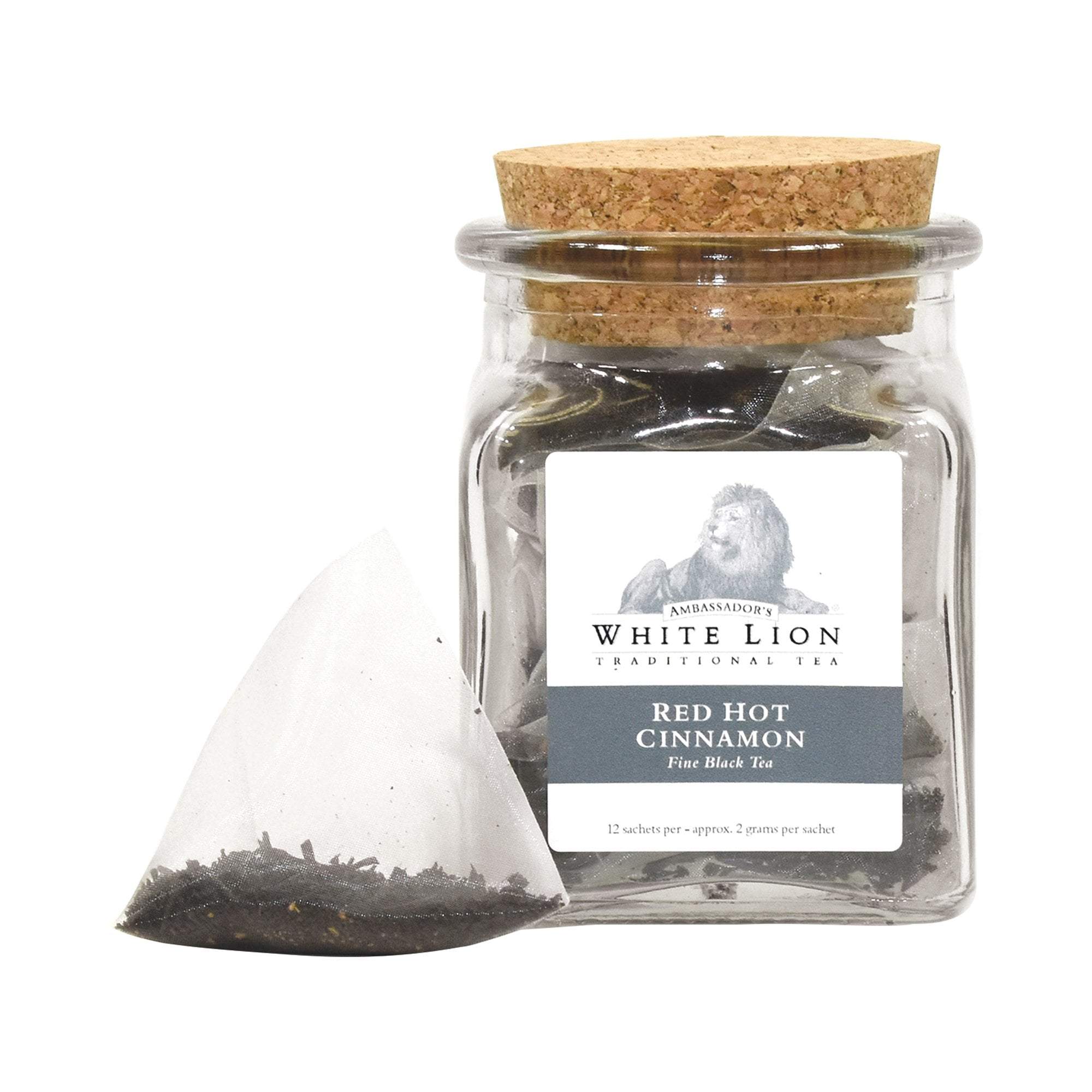White Lion's Fiery Red Hot Cinnamon Sweet Orange Peel Tea